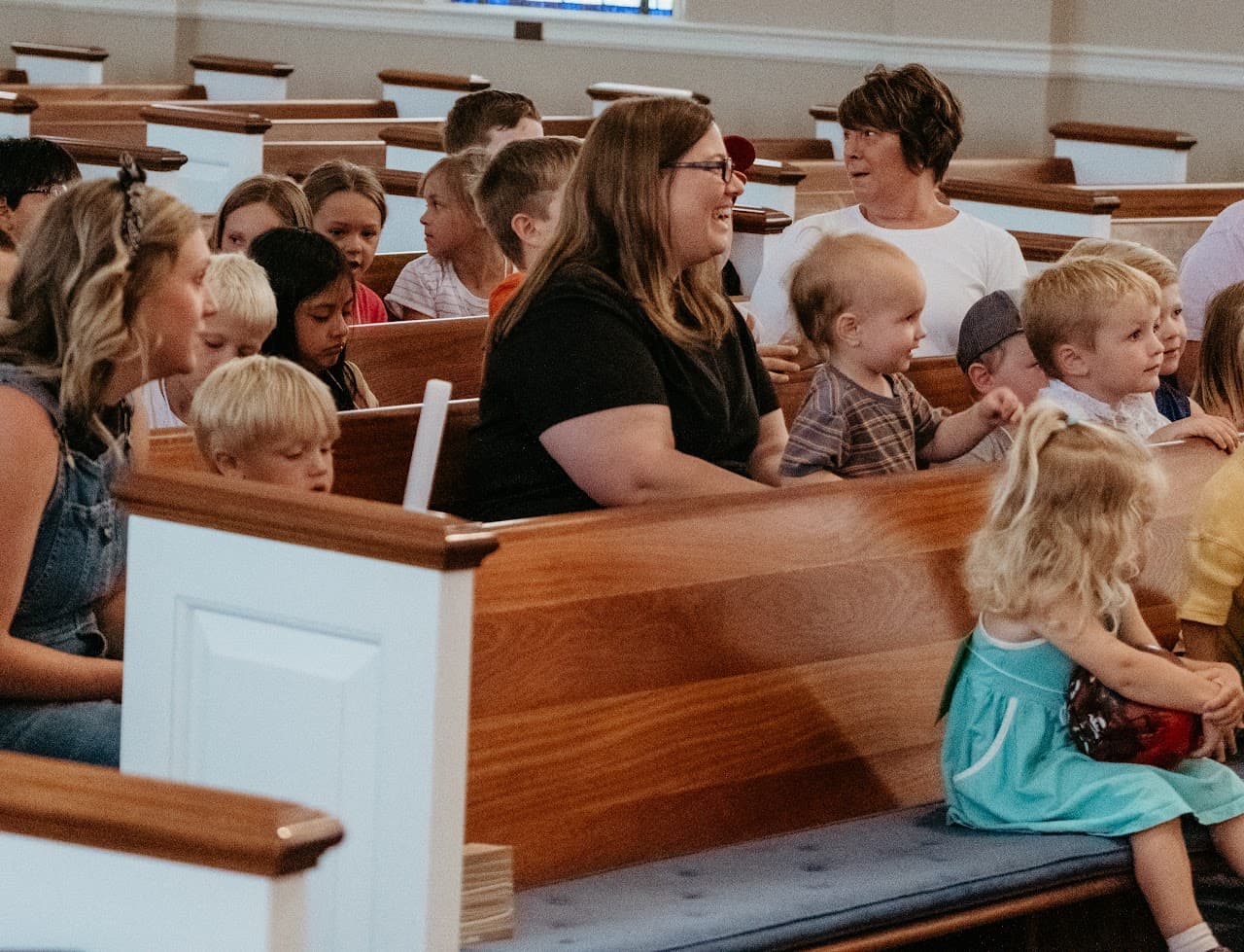 Church community candid